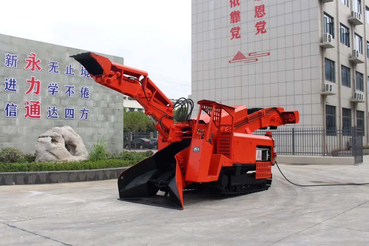 巷道只有1.8米？永力通50型扒渣機(jī)輕松搞定
