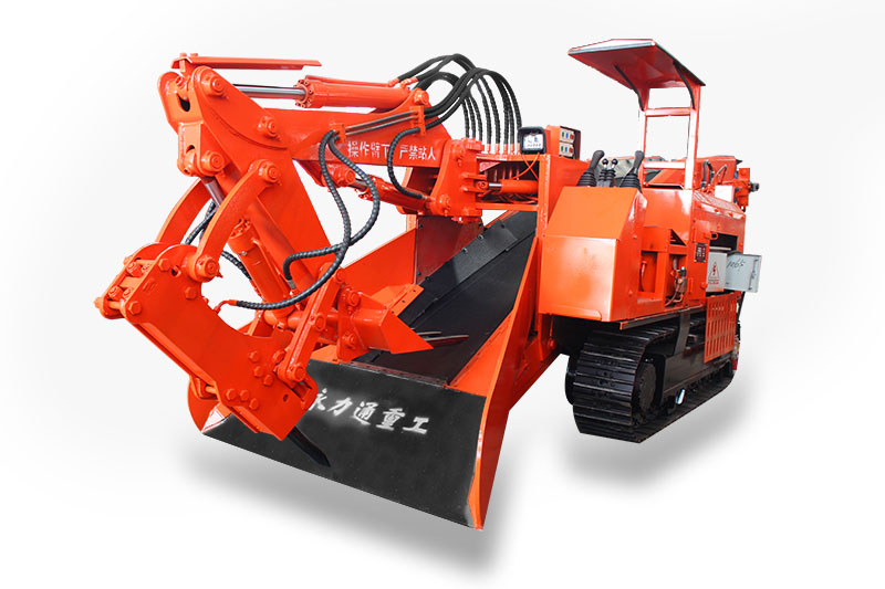 永力通小型扒渣機可加破碎錘，省去買破碎設備錢